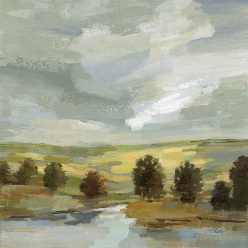 Country Landscape art print by Silvia Vassileva for $57.95 CAD