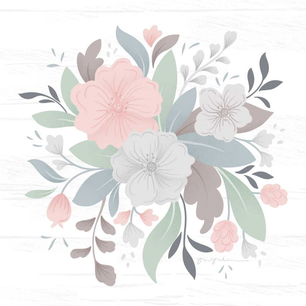 Farmhouse Floral III art print by Gia Graham for $57.95 CAD