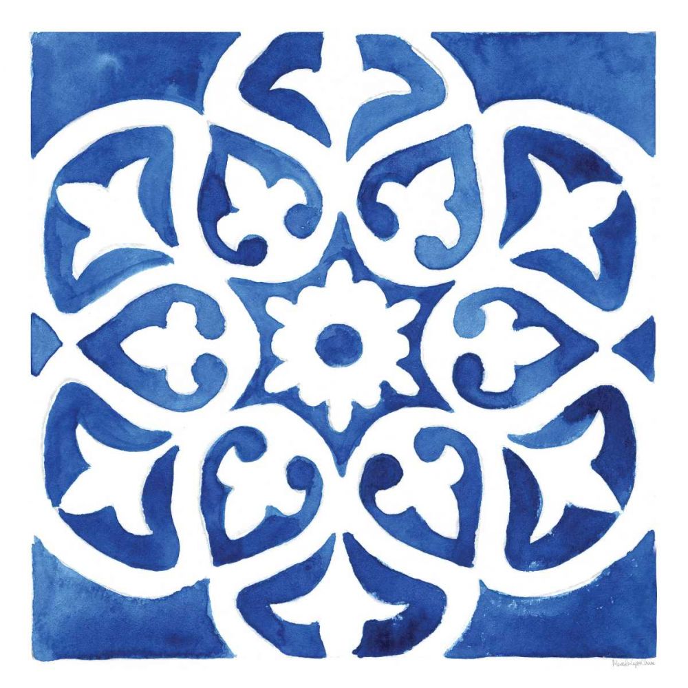 Andalusian Tile IV art print by Mercedes Lopez Charro for $57.95 CAD