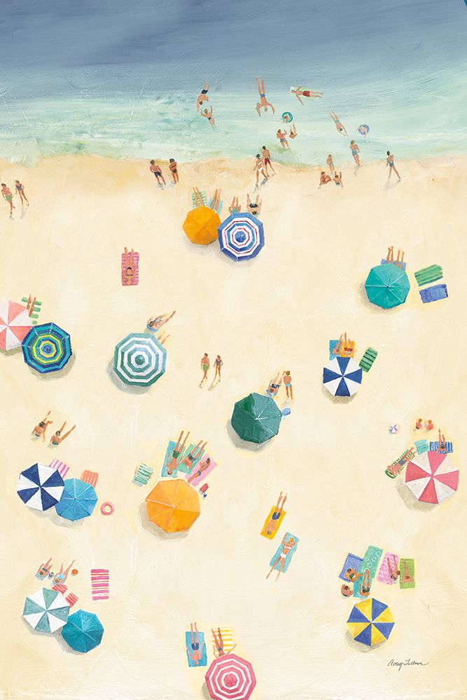 Summer Beach Fun II Bright art print by Avery Tillmon for $57.95 CAD