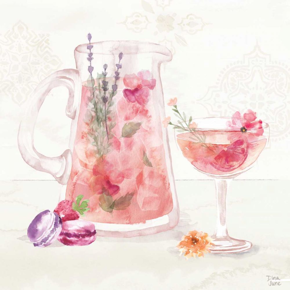 Classy Cocktails IV art print by Dina June for $57.95 CAD