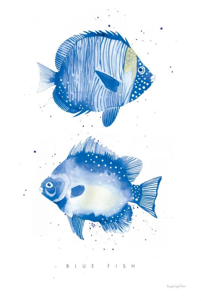 Tropical Fish art print by Mercedes Lopez Charro for $57.95 CAD