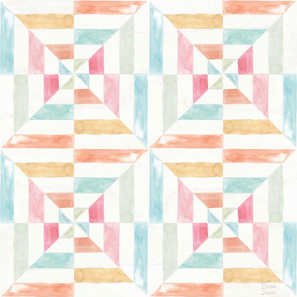 World Tour Pattern IVA art print by Dina June for $57.95 CAD