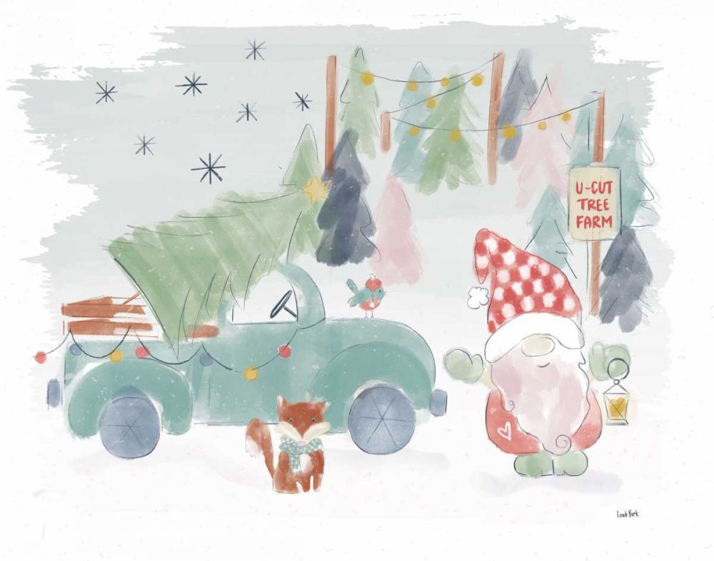 Woodland Wonders I art print by Leah York for $57.95 CAD