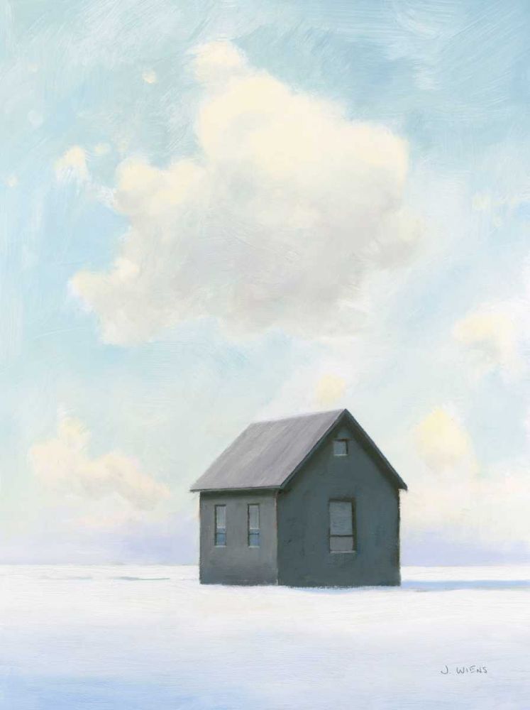 Lonely Winter Landscape III art print by James Wiens for $57.95 CAD