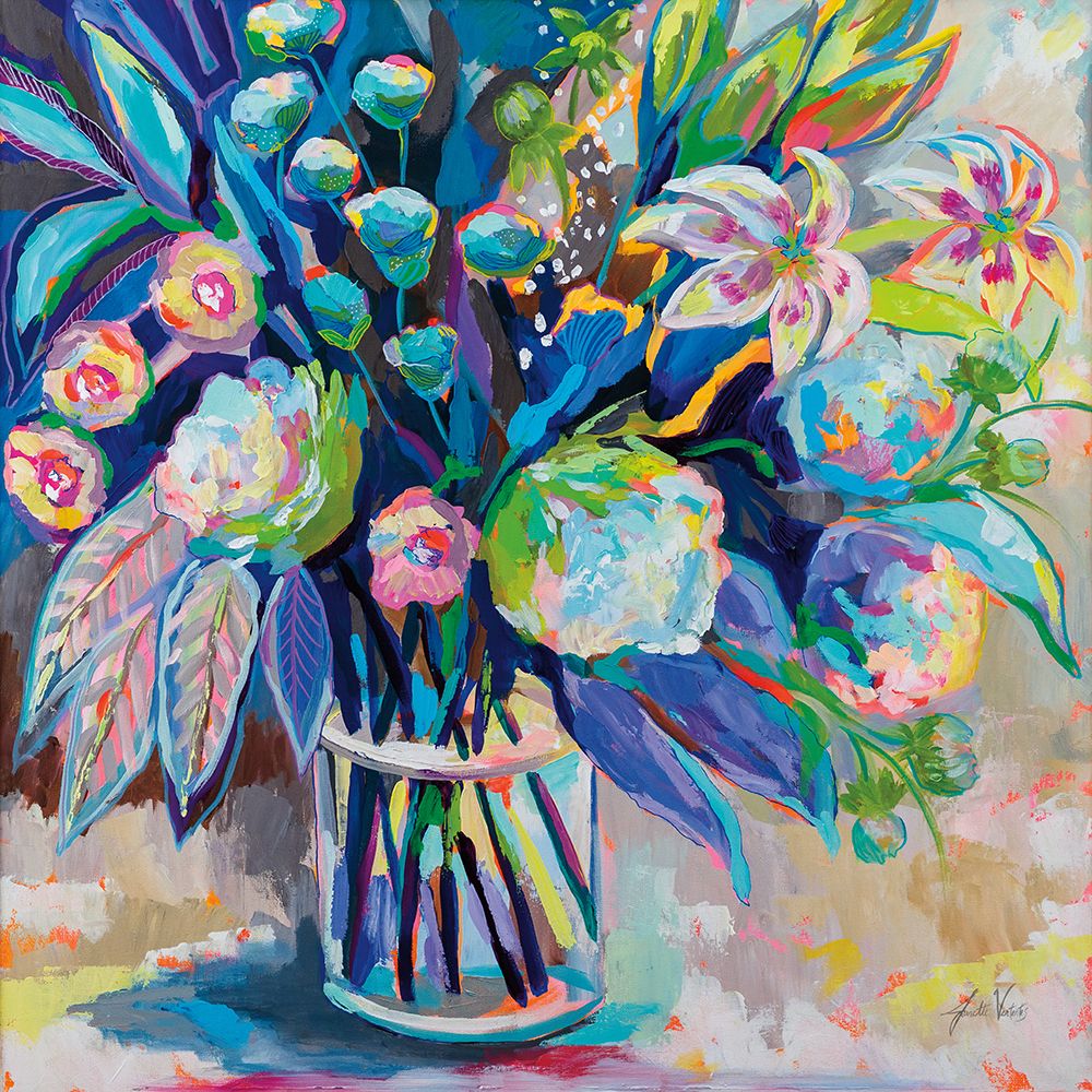Blossom 24x24 art print by Jeanette Vertentes for $57.95 CAD