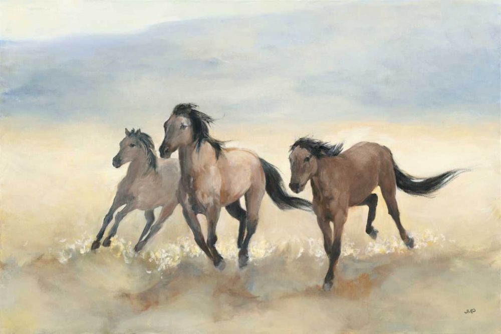 Wild Mustangs art print by Julia Purinton for $57.95 CAD