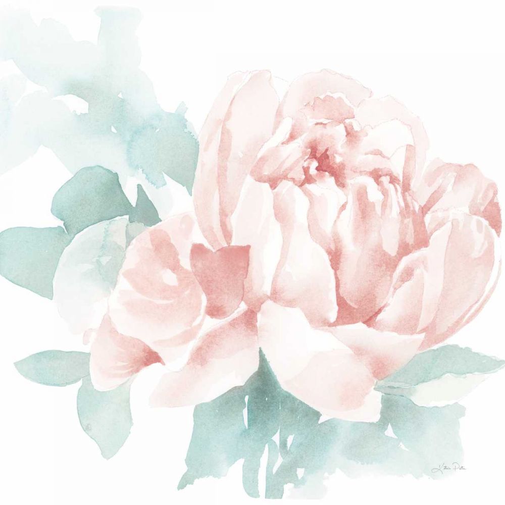 Poetic Blooming I Pink art print by Katrina Pete for $57.95 CAD