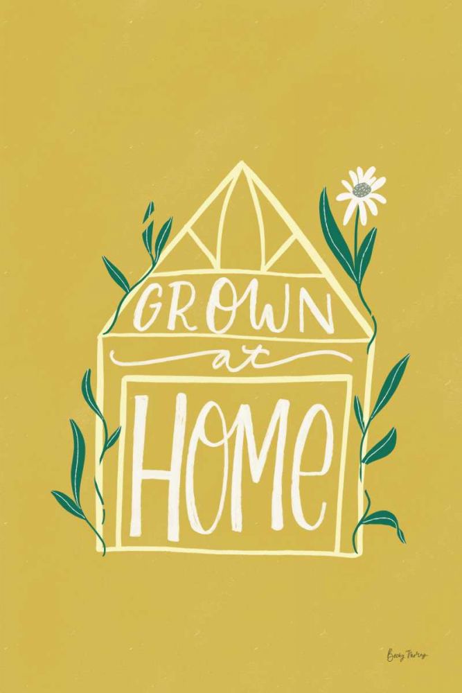 Home Grown I art print by Becky Thorns for $57.95 CAD