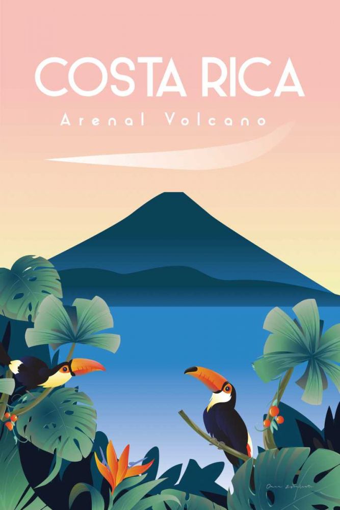Costa Rica art print by Omar Escalante for $57.95 CAD