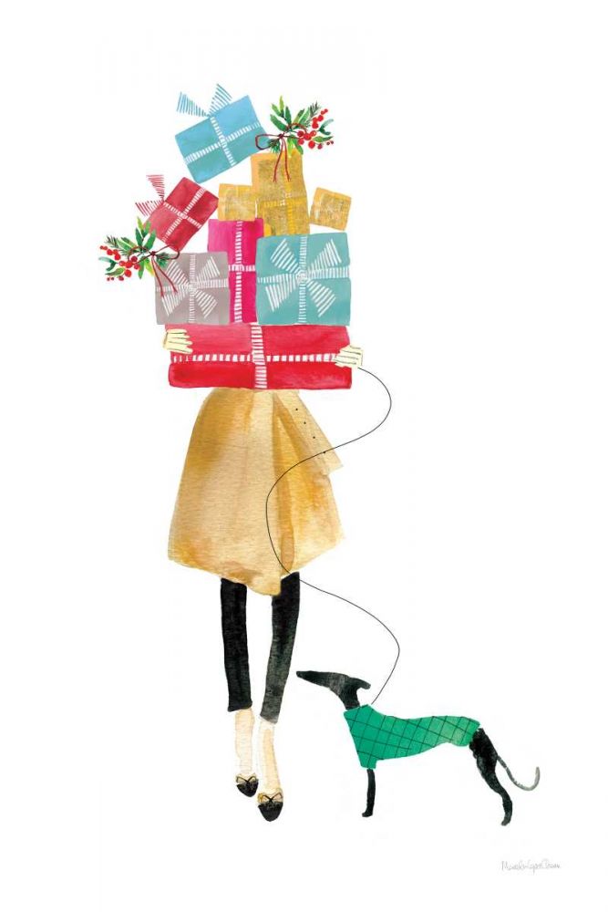 Holiday Mood II art print by Mercedes Lopez Charro for $57.95 CAD