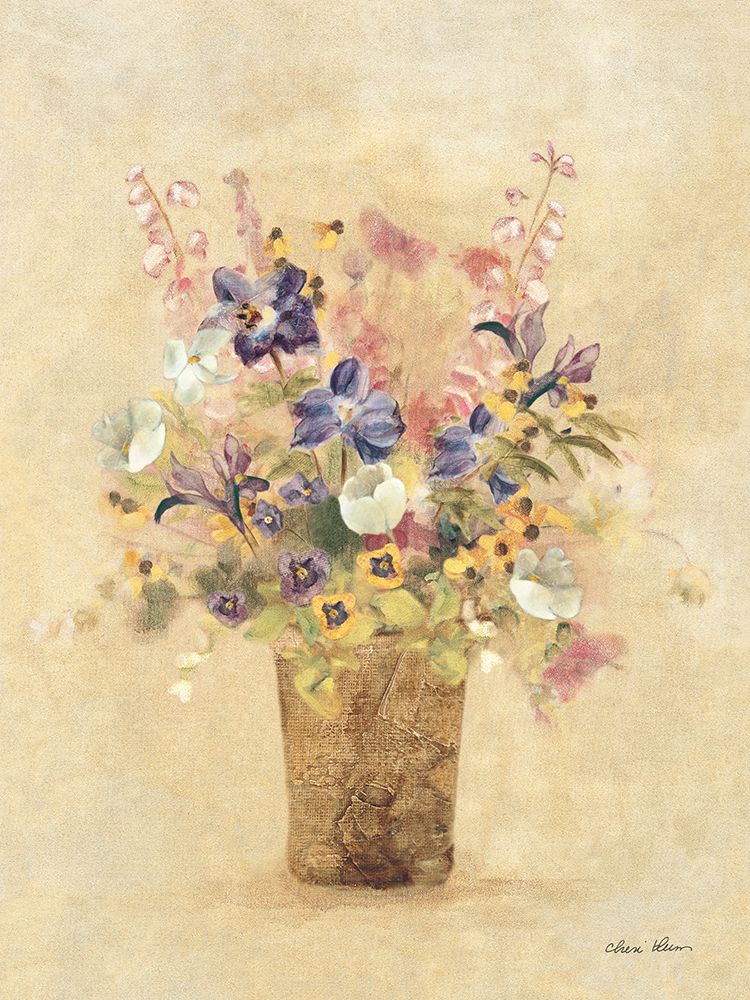 Wild Flowers in Vase II art print by Cheri Blum for $57.95 CAD