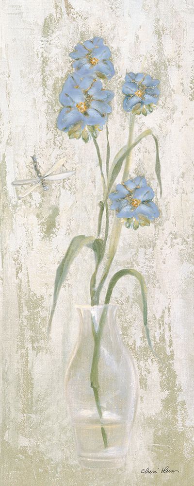 Blue Field Flowers art print by Cheri Blum for $57.95 CAD