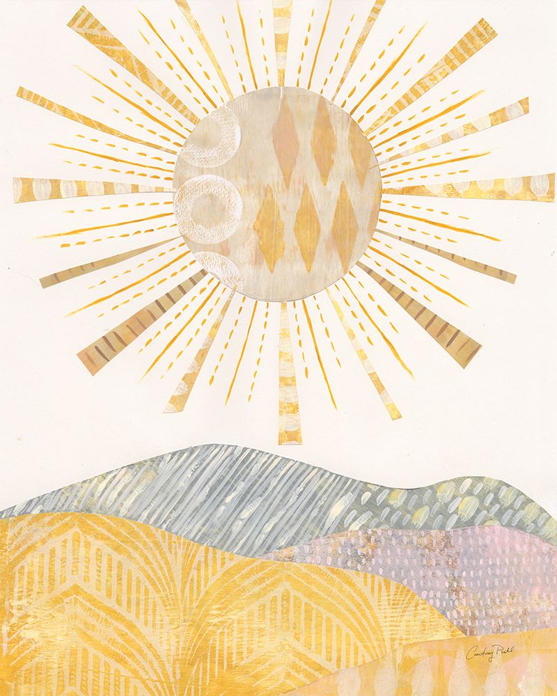 Boho Sunshine II art print by Courtney Prahl for $57.95 CAD