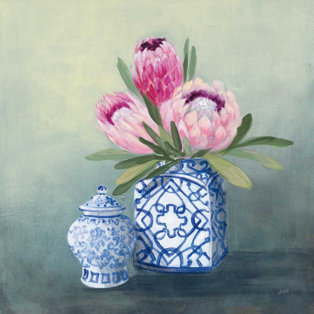 Protea Chinoiserie II art print by Julia Purinton for $57.95 CAD