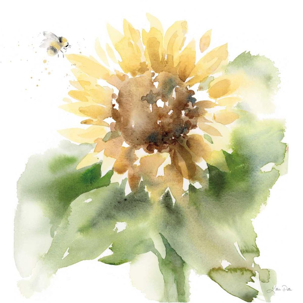 Sunflower Meadow III art print by Katrina Pete for $57.95 CAD