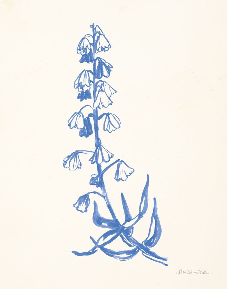 Bluebells I art print by Sara Zieve Miller for $57.95 CAD
