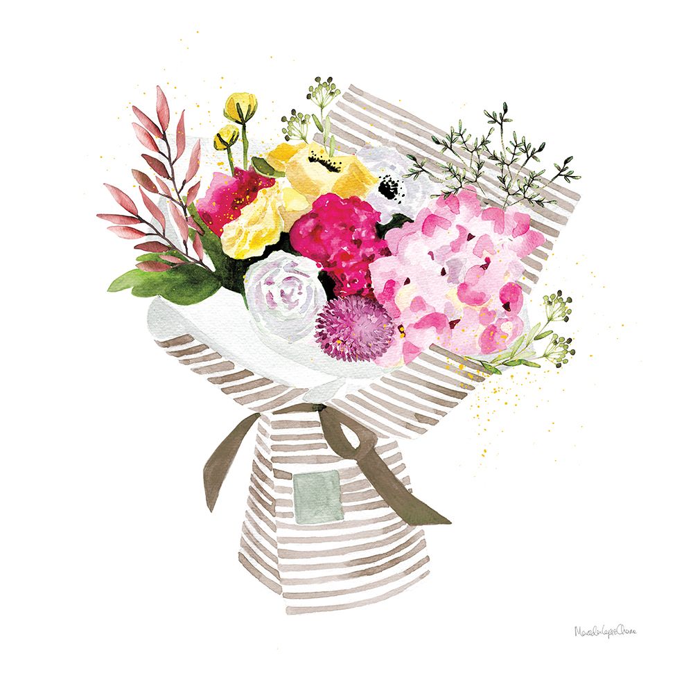 Bloom with Grace art print by Mercedes Lopez Charro for $57.95 CAD