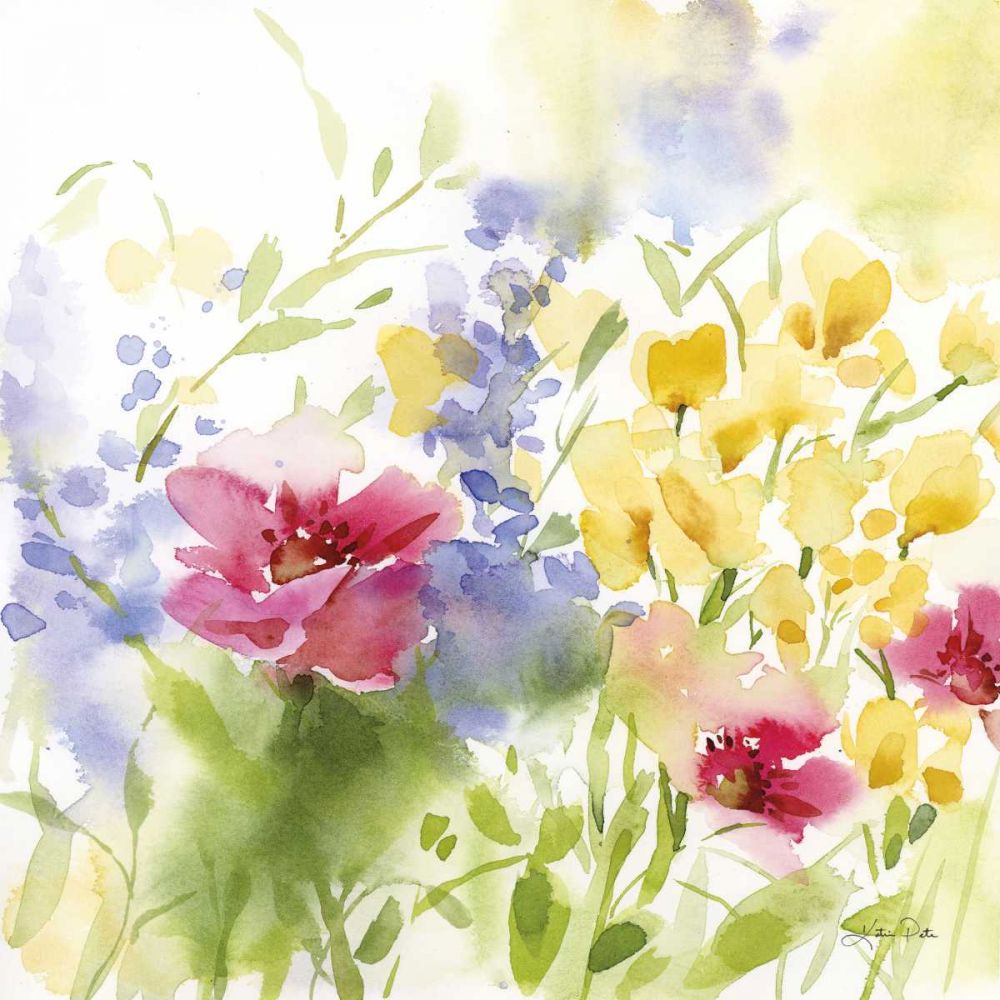 Spring Meadow I art print by Katrina Pete for $57.95 CAD