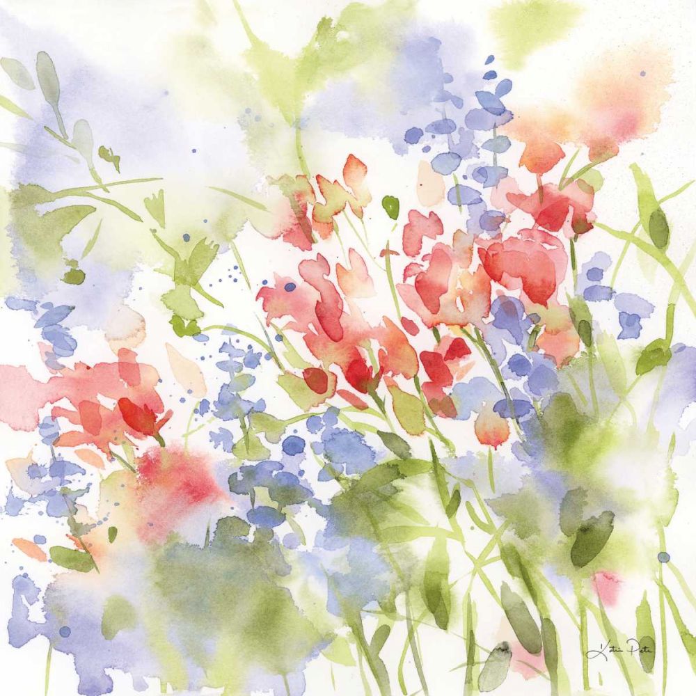 Spring Meadow II art print by Katrina Pete for $57.95 CAD