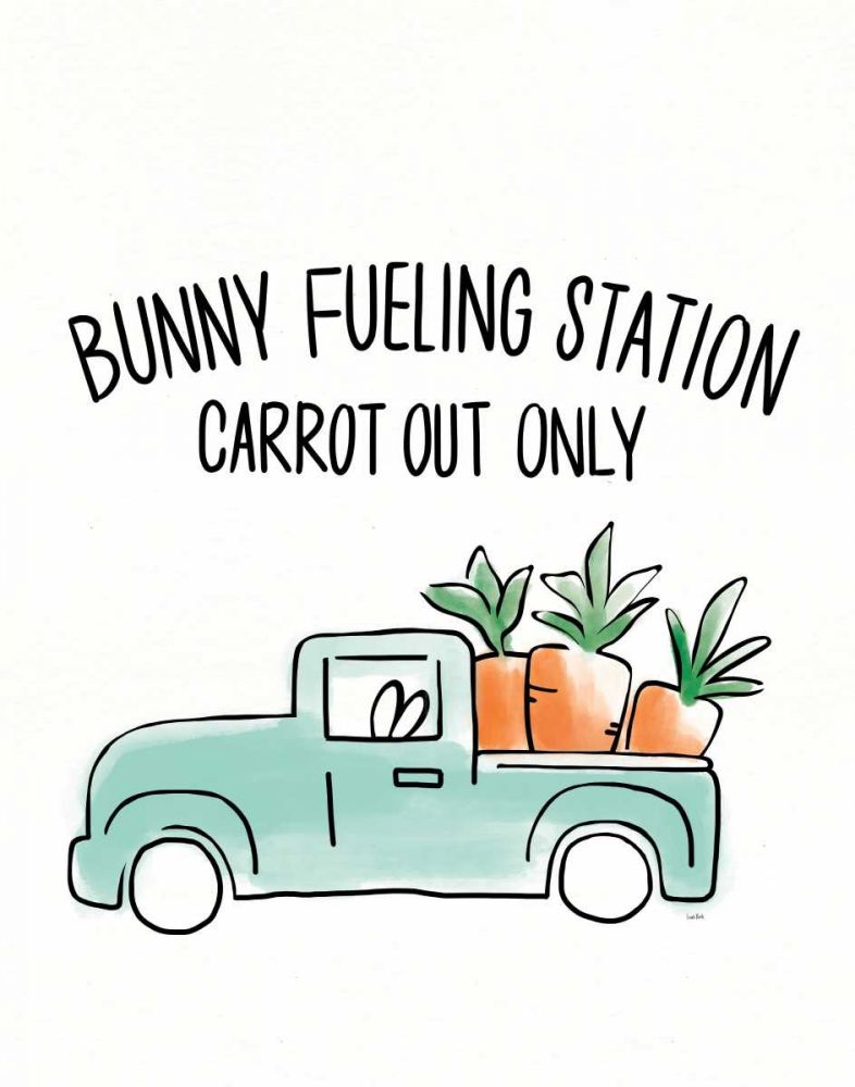 Funny Bunny I art print by Leah York for $57.95 CAD