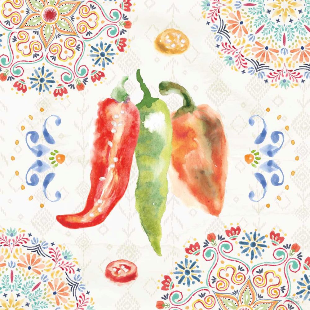 Sweet and Spicy III art print by Dina June for $57.95 CAD