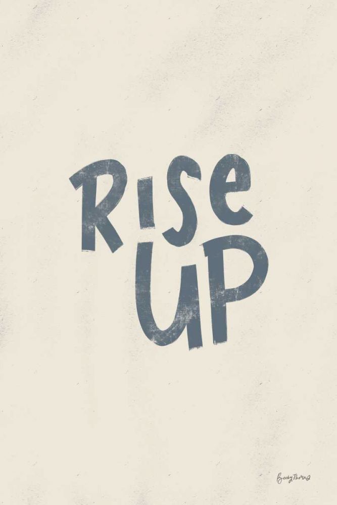 Rise Up II Neutral art print by Becky Thorns for $57.95 CAD