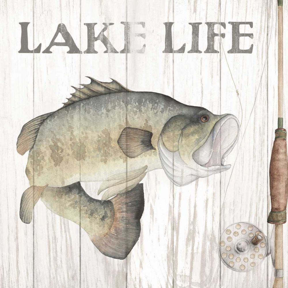 Lake Fishing II art print by Wild Apple Portfolio for $57.95 CAD