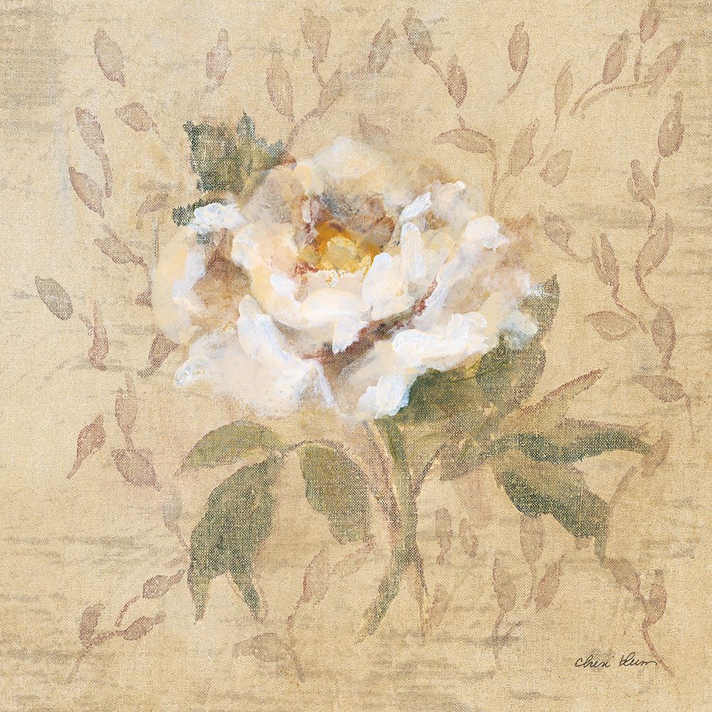 White Floral II art print by Cheri Blum for $57.95 CAD