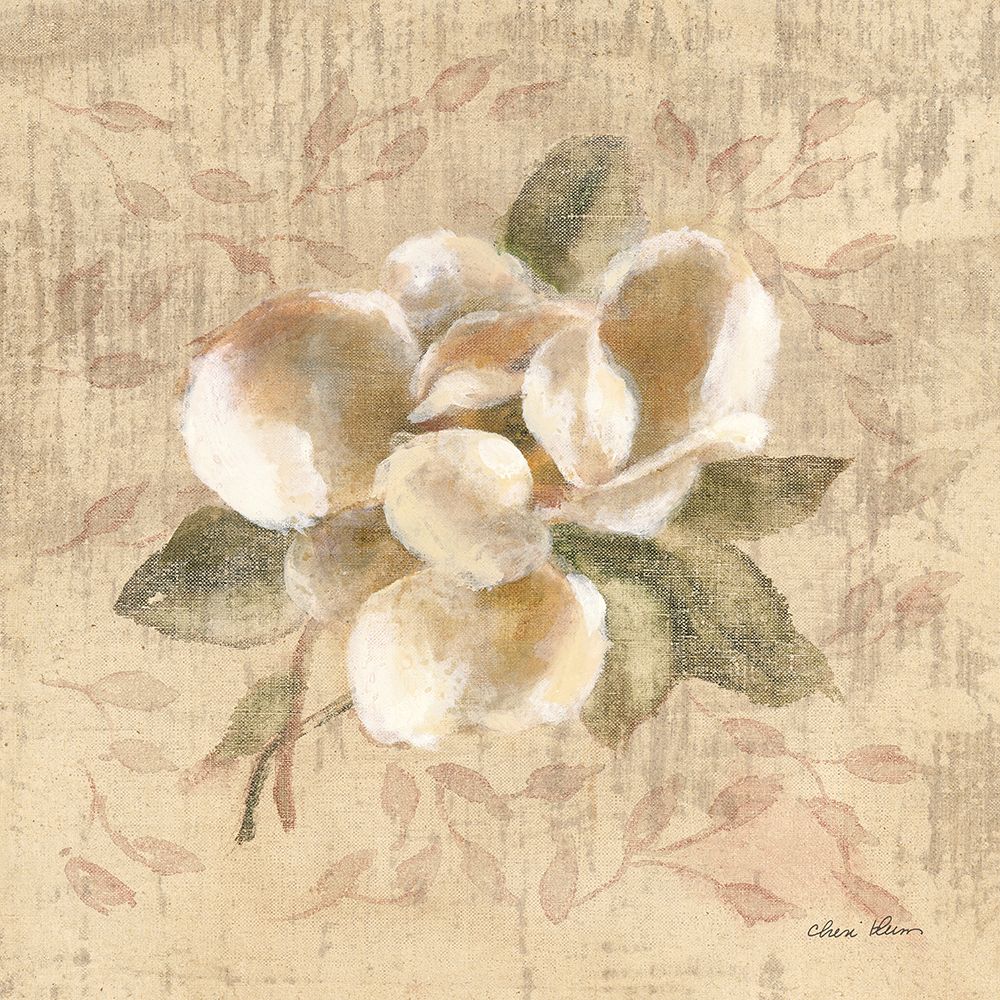 White Floral III art print by Cheri Blum for $57.95 CAD