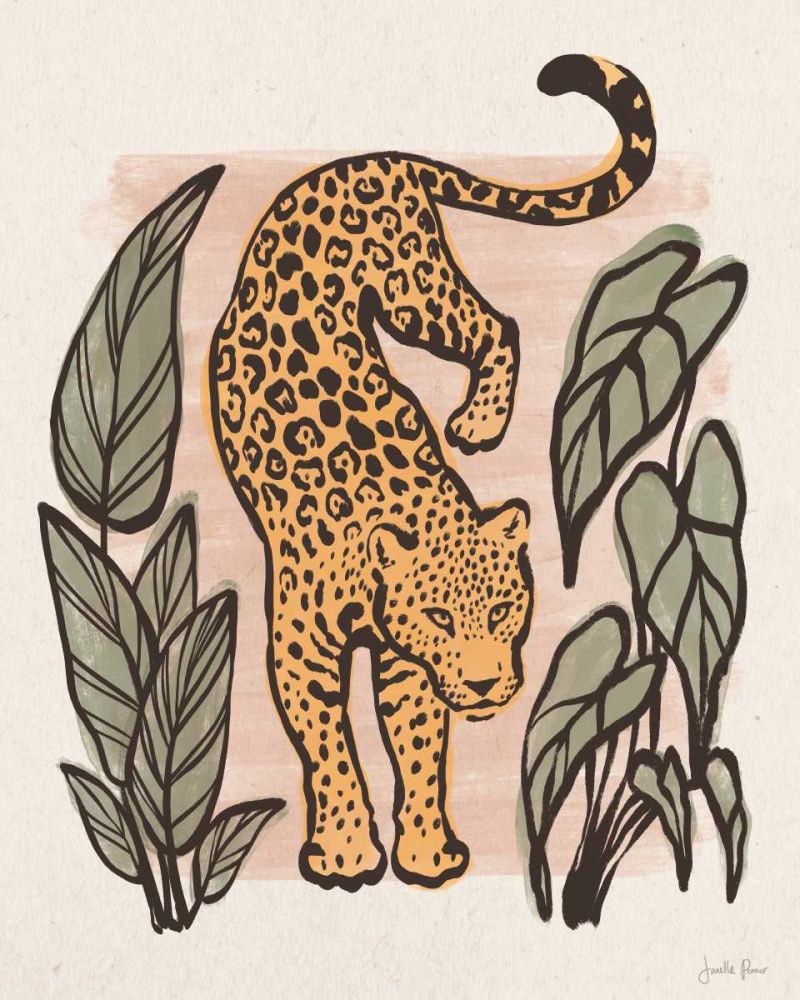 Jungle Cats I art print by Janelle Penner for $57.95 CAD