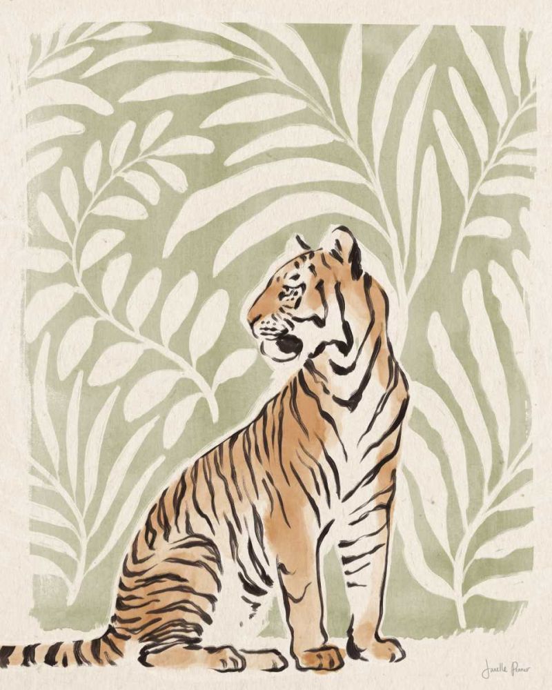 Jungle Cats II art print by Janelle Penner for $57.95 CAD