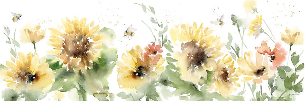 Sunflower Meadow VI art print by Katrina Pete for $57.95 CAD
