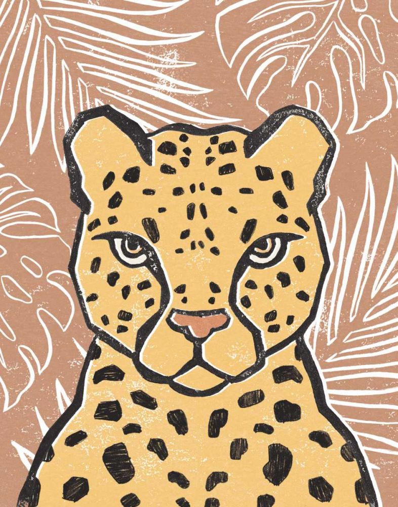 Jungle II Terracotta art print by Moira Hershey for $57.95 CAD