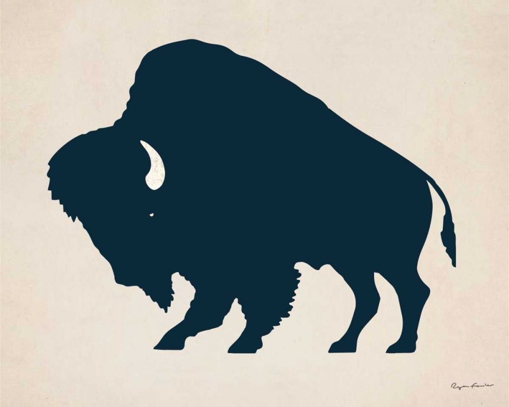 Buffalo Bison I art print by Ryan Fowler for $57.95 CAD