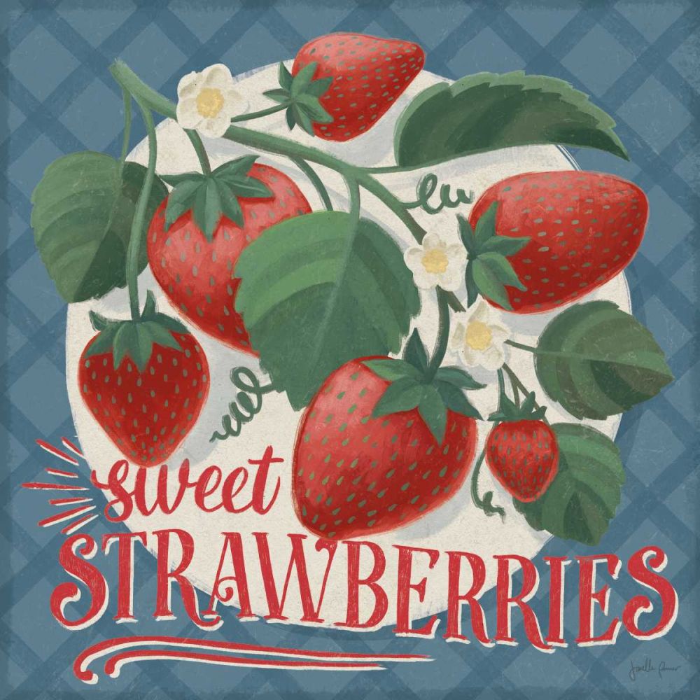 Berry Breeze IV art print by Janelle Penner for $57.95 CAD