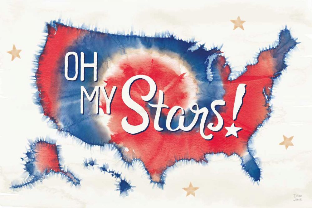 Oh My Stars I art print by Dina June for $57.95 CAD