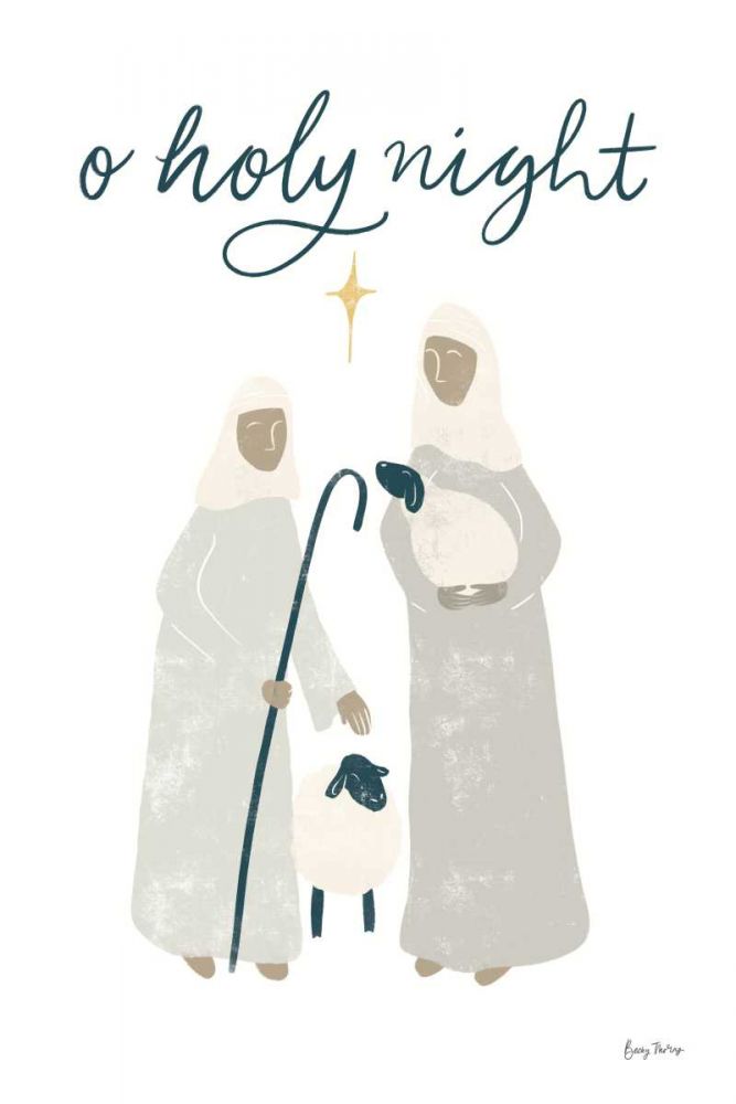 Nativity IV art print by Becky Thorns for $57.95 CAD