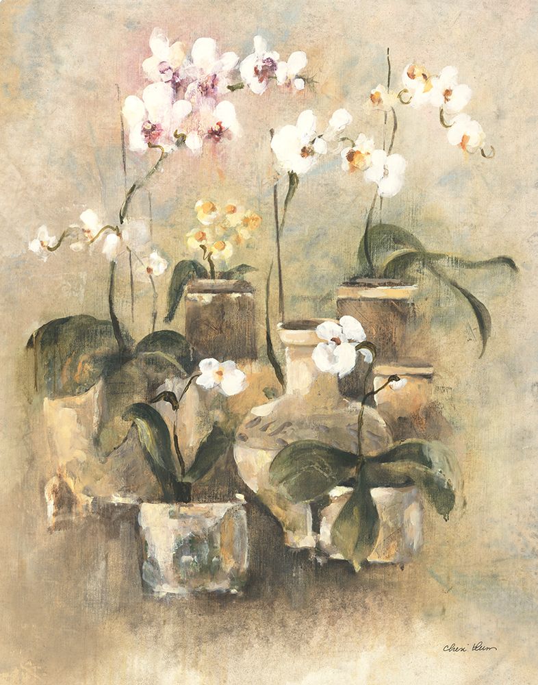Arrangement of Orchids II art print by Cheri Blum for $57.95 CAD