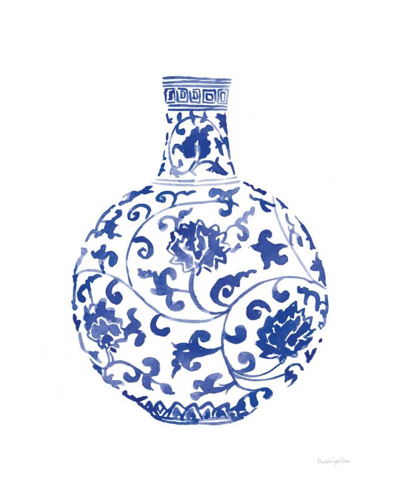 Chinoiserie Vase III art print by Mercedes Lopez Charro for $57.95 CAD