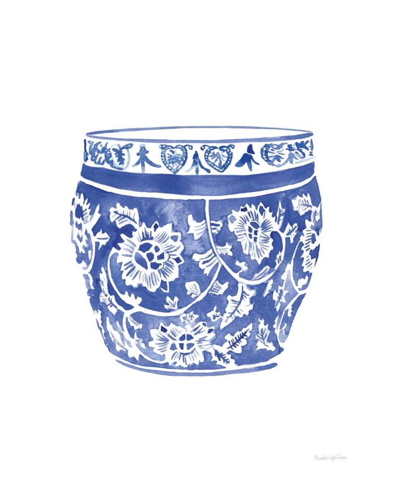 Chinoiserie Vase IV art print by Mercedes Lopez Charro for $57.95 CAD