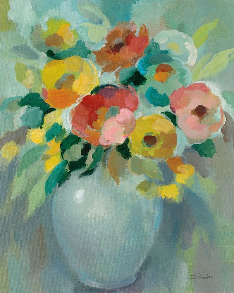 Vibrant Bouquet art print by Silvia Vassileva for $57.95 CAD