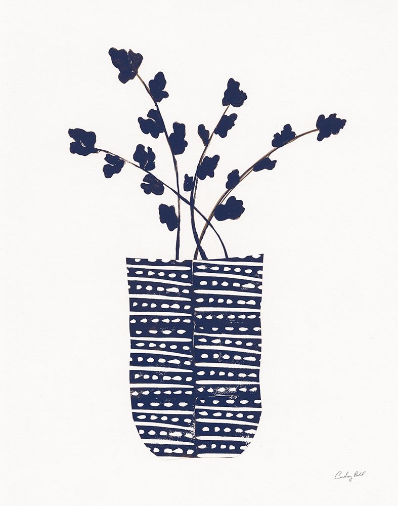 Shadow Vessel I Navy art print by Courtney Prahl for $57.95 CAD