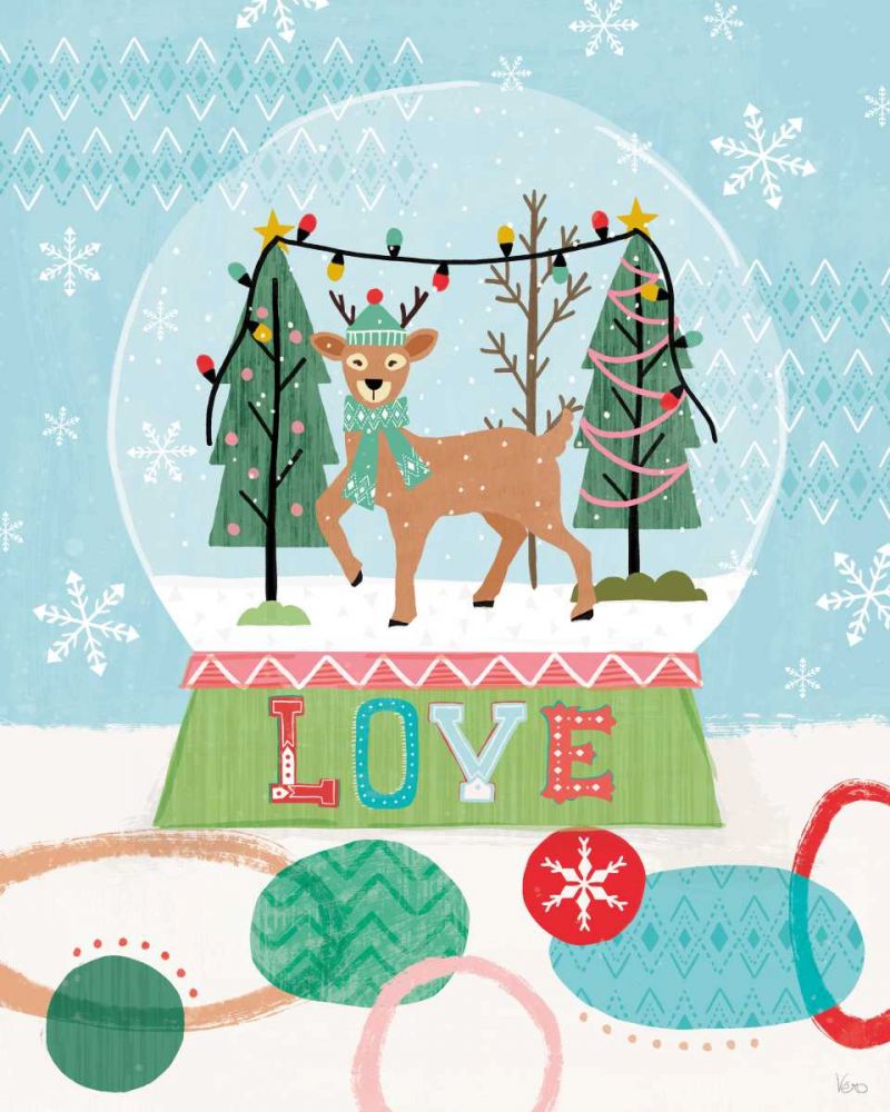 Holiday Love II art print by Veronique Charron for $57.95 CAD