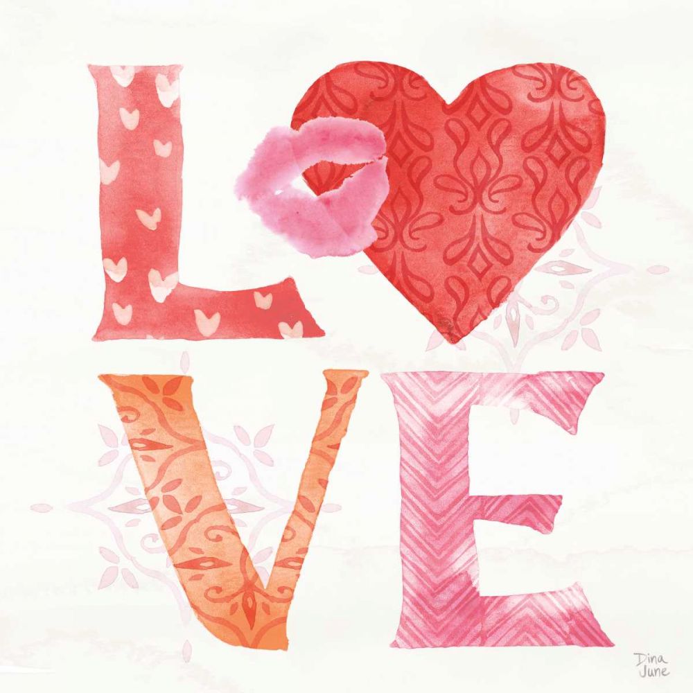 Love Always III art print by Dina June for $57.95 CAD