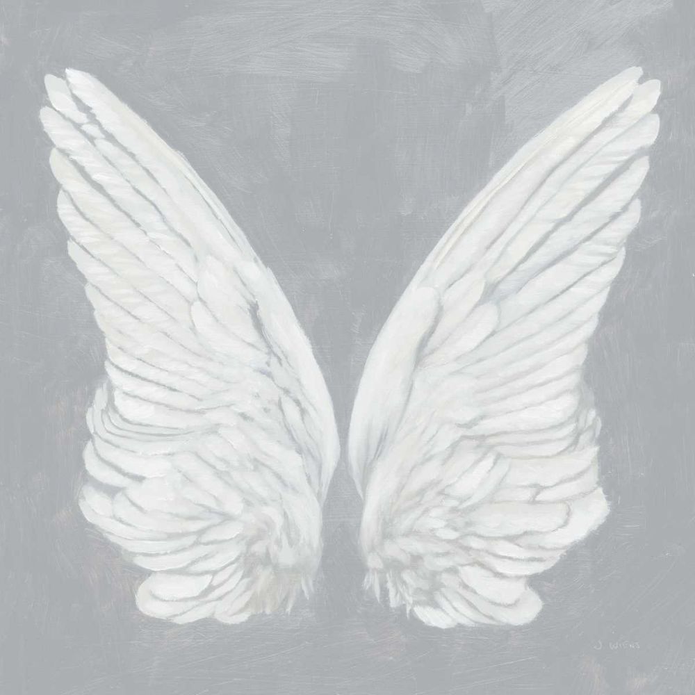 Wings I on Gray art print by James Wiens for $57.95 CAD