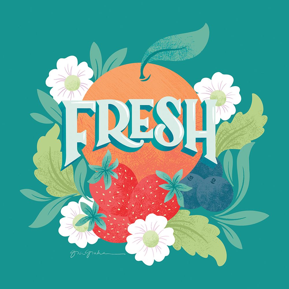 Market Fresh I art print by Gia Graham for $57.95 CAD