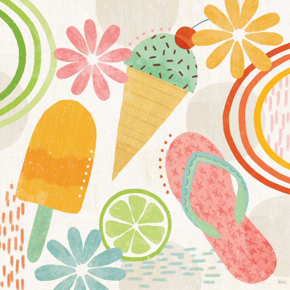 Sweet Summer II art print by Veronique Charron for $57.95 CAD
