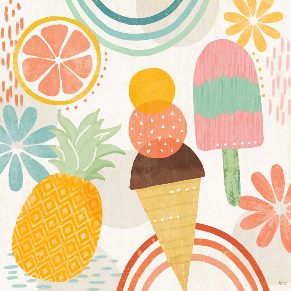 Sweet Summer III art print by Veronique Charron for $57.95 CAD