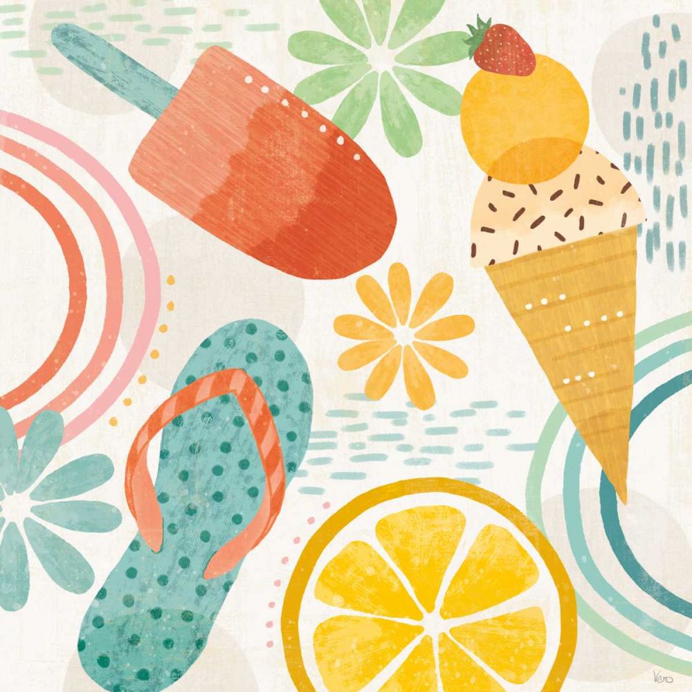 Sweet Summer IV art print by Veronique Charron for $57.95 CAD